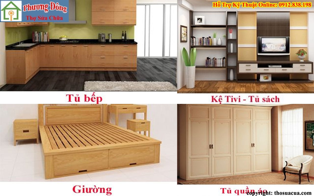 Tháo lắp vận chuyển đồ gỗ 