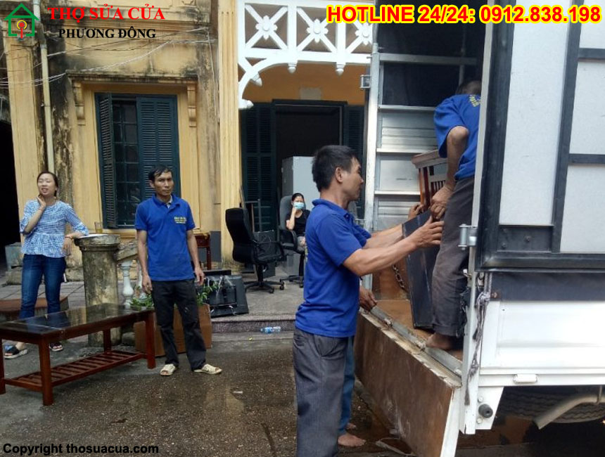 Tháo lắp vận chuyển đồ gỗ tại Thái Bình