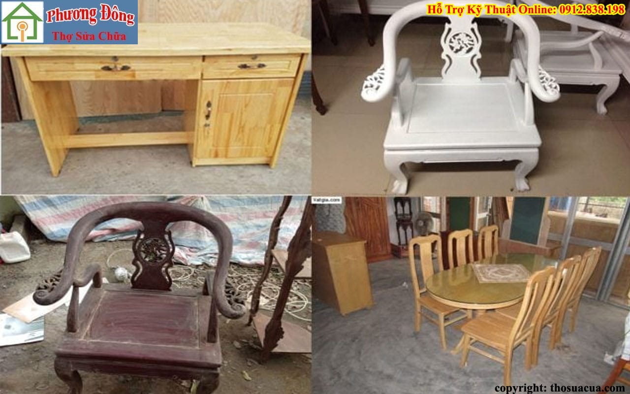 Sửa bàn ghế gỗ tại Đống Đa