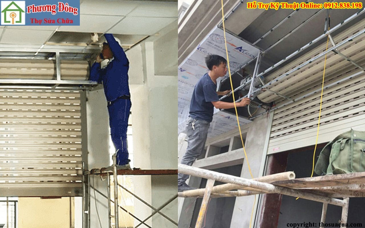 Thợ sửa cửa cuốn tại Tây Hồ