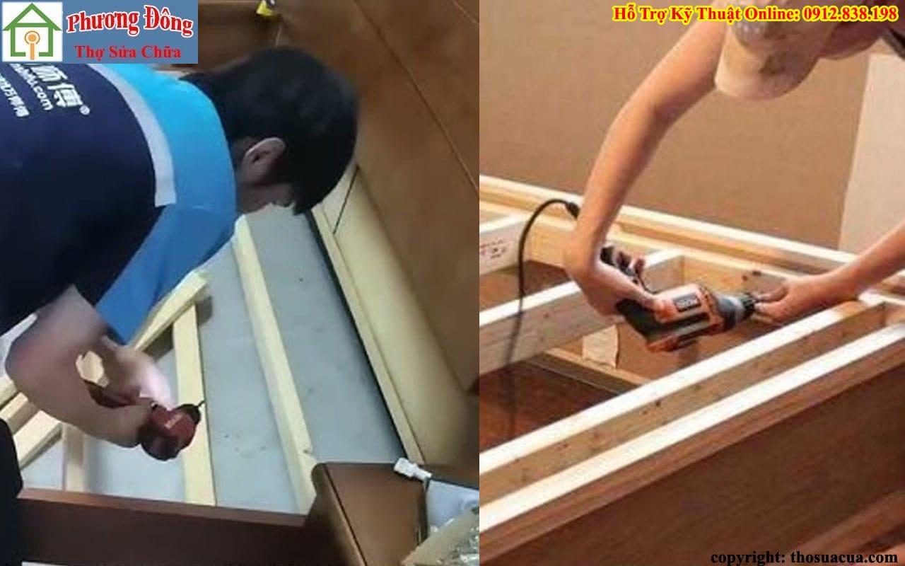 Tháo lắp vận chuyển đồ gỗ tại Quận 4