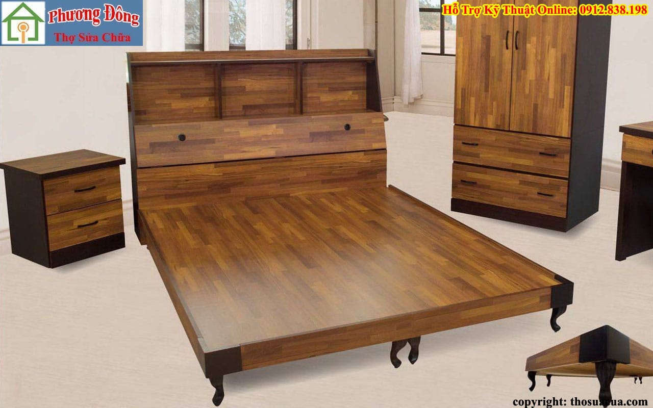 Sửa giường gỗ tại Long Biên