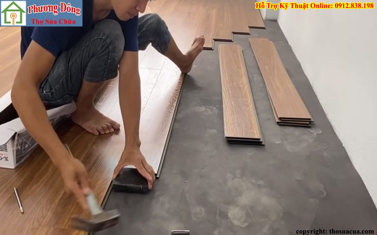 Sửa sàn gỗ tại Hà Đông