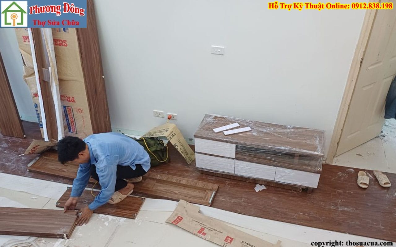 Sửa sàn gỗ tại Hai Bà Trưng