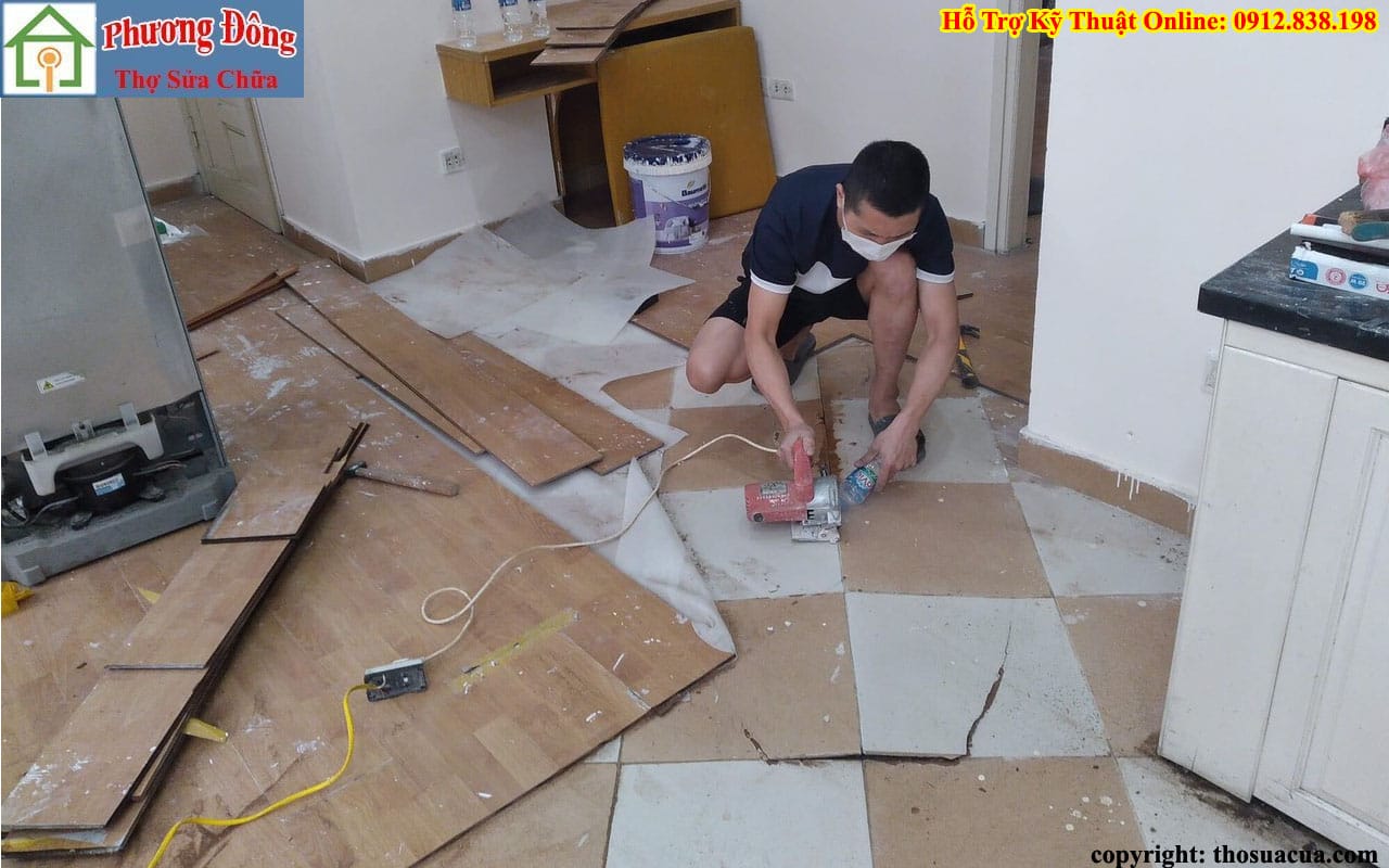 Sửa sàn gỗ tại Thanh Xuân
