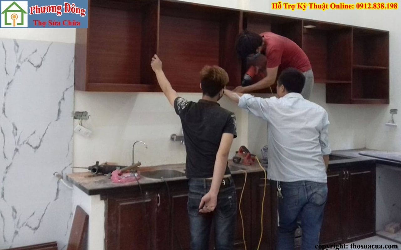 Sửa tủ bếp tại Ba Đình