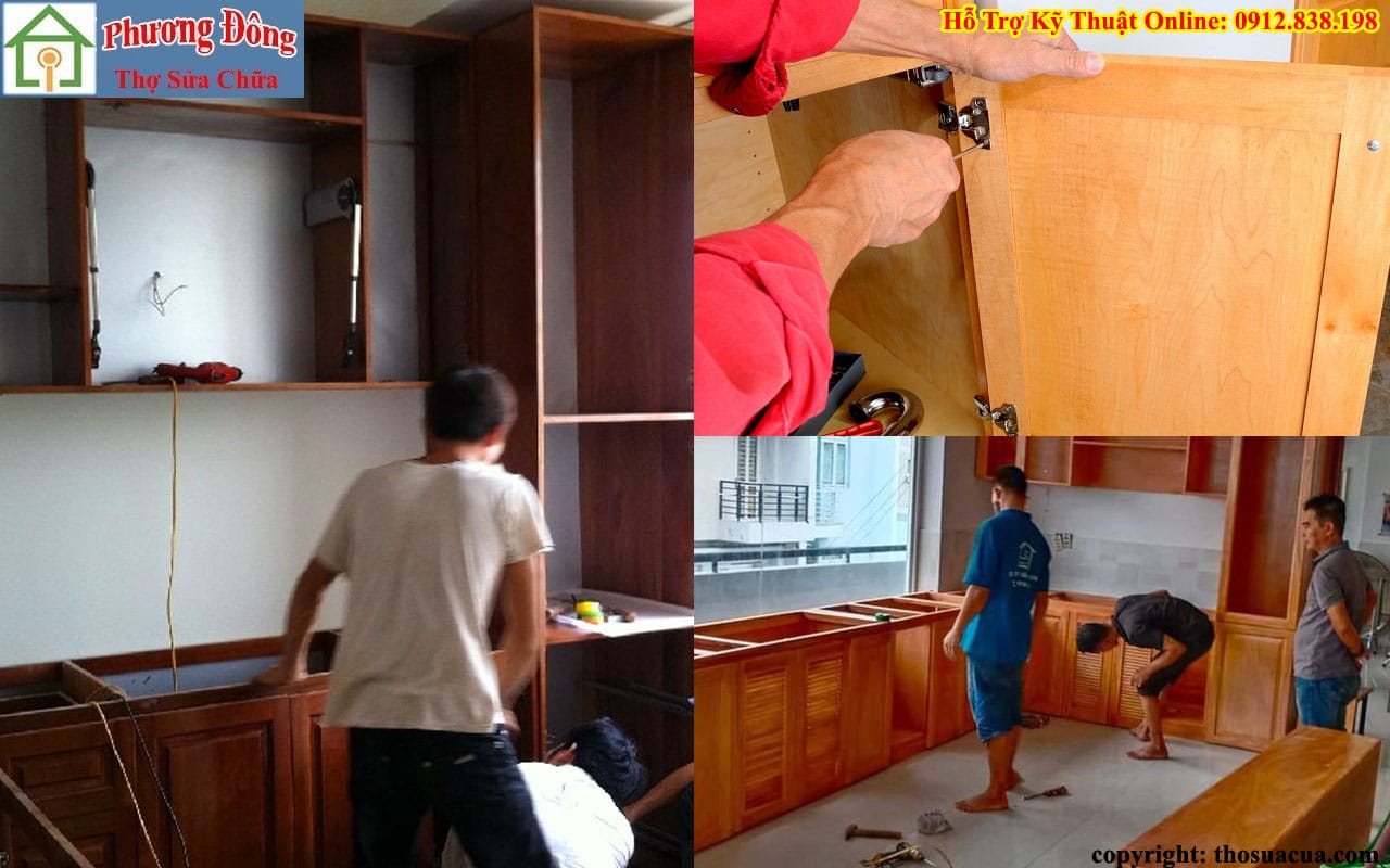 Sửa tủ bếp tại Hà Đông