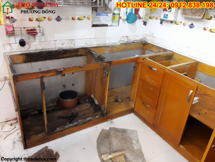 Sửa tủ bếp tại Hà Nội