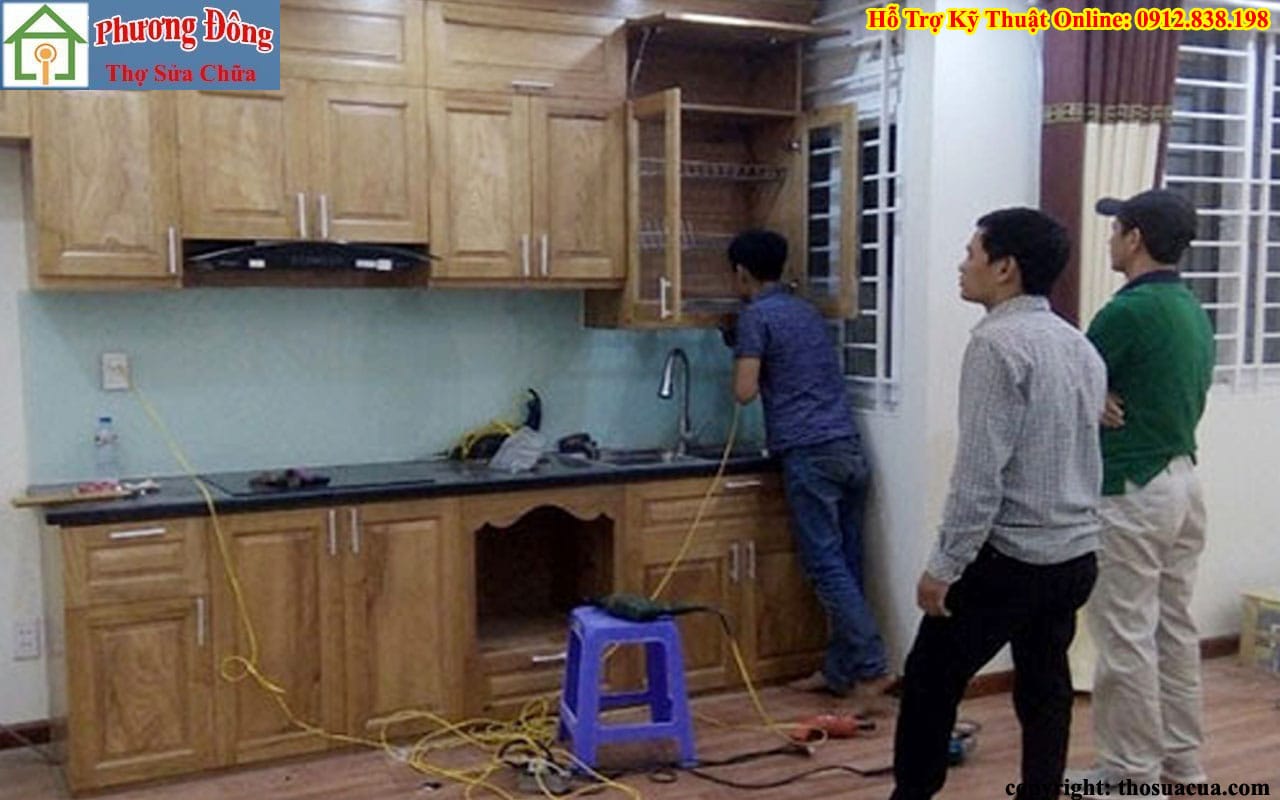 Sửa tủ bếp tại Hoàng Mai