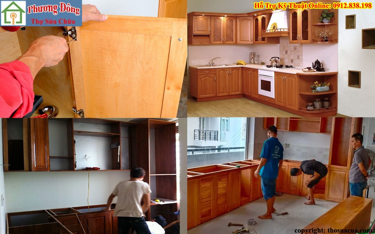Sửa tủ bếp tại Tây Hồ