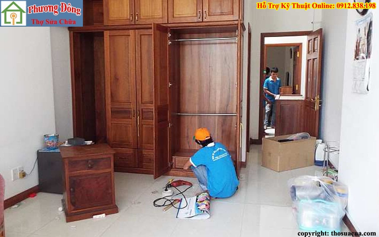Sửa tủ gỗ tại Hà Nội