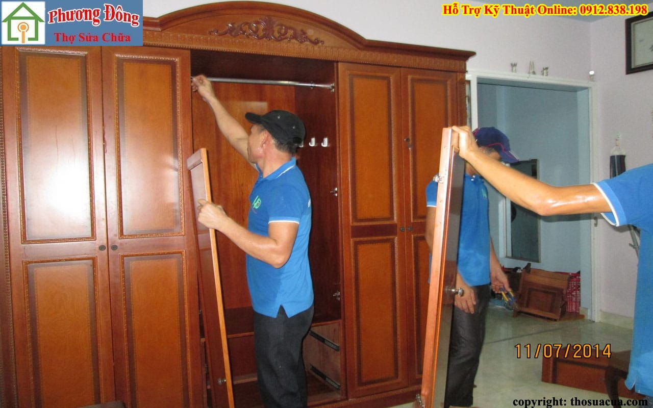 Sửa tủ gỗ tại Hai Bà Trưng