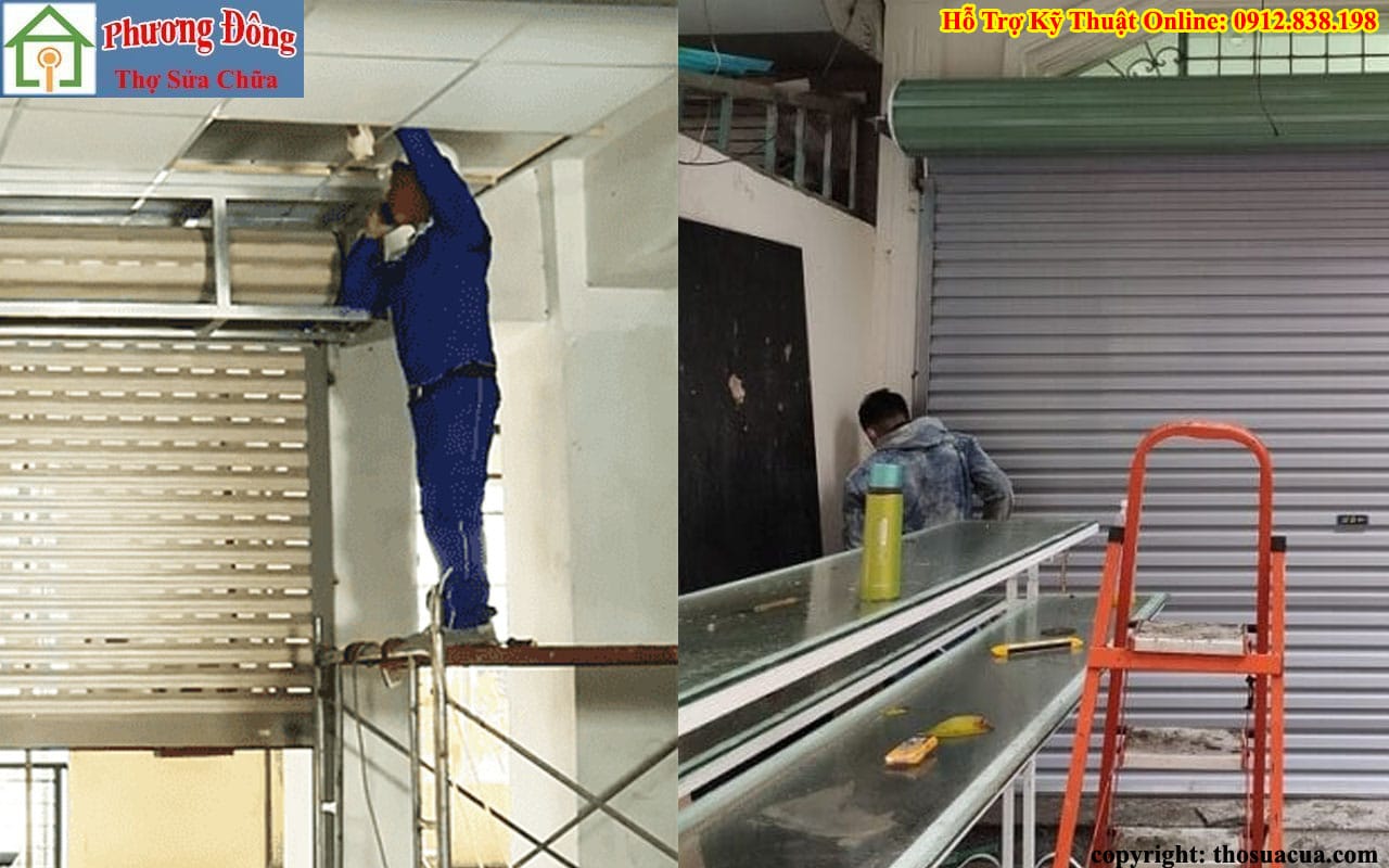 Thợ sửa cửa cuốn tại Hoàng Mai