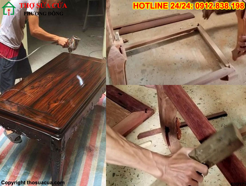 Sửa bàn ghế gỗ tại Đống Đa