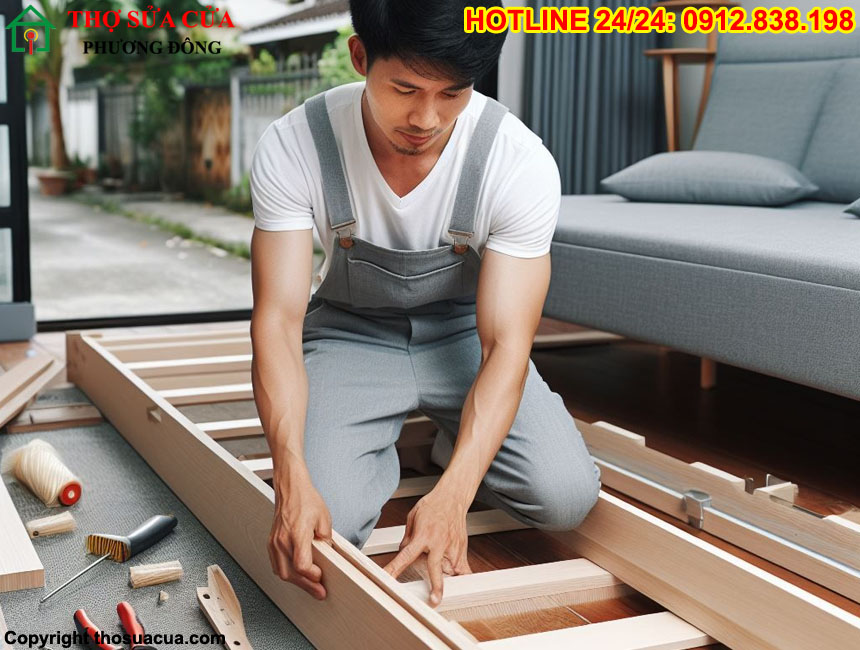 Sửa giường gỗ tại Hà Đông
