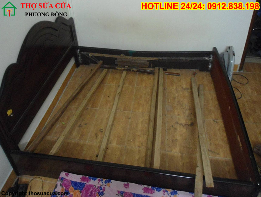 Sửa giường gỗ tại Long Biên