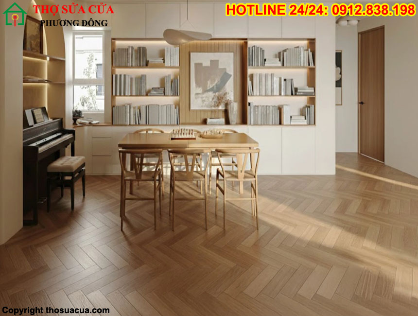 Sửa sàn gỗ tại Nam Từ Liêm