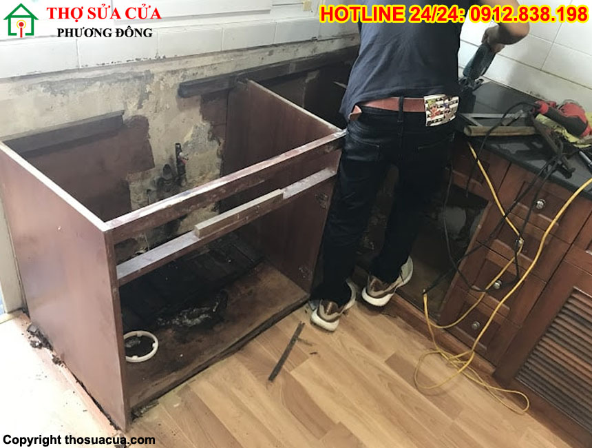 Sửa tủ bếp tại Hà Đông