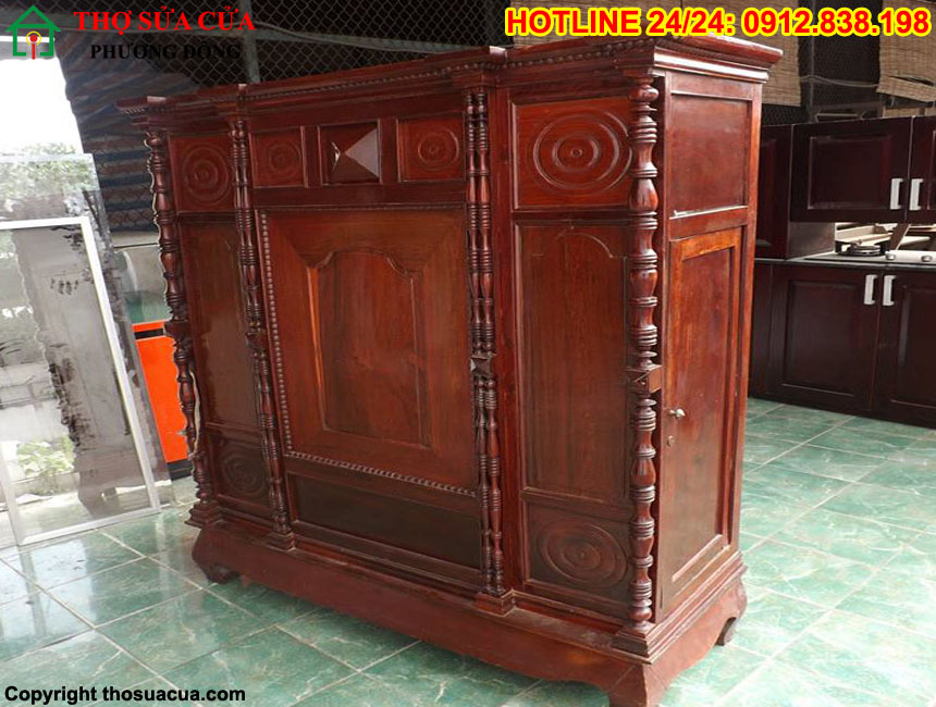 Sửa tủ gỗ tại Hà Đông