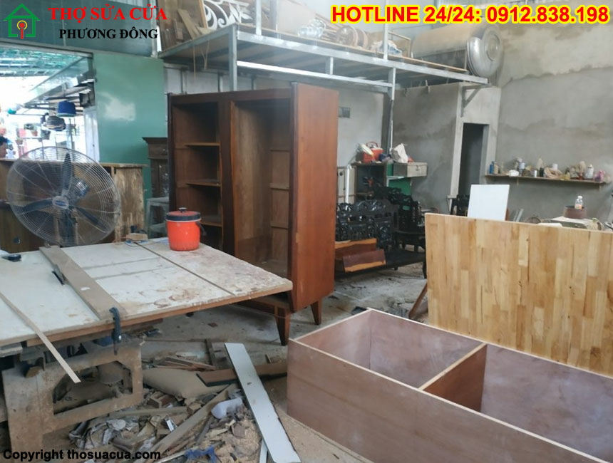 Sửa tủ gỗ tại Hai Bà Trưng