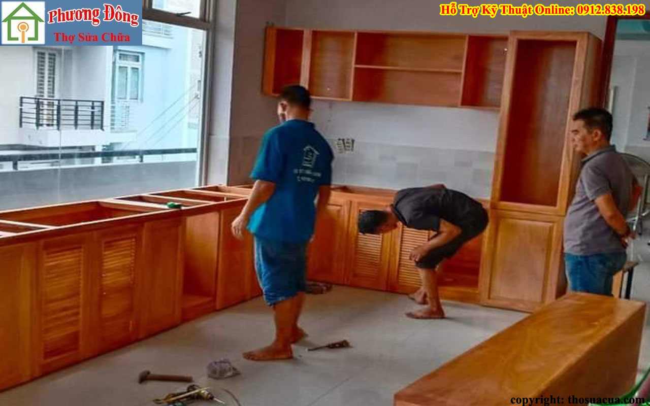Tháo lắp vận chuyển đồ gỗ tại Mê Linh