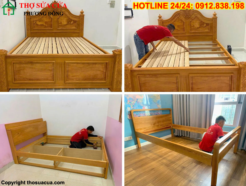 Tháo lắp vận chuyển đồ gỗ tại Ba Đình