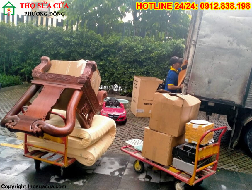 Tháo lắp vận chuyển đồ gỗ tại Cầu Giấy