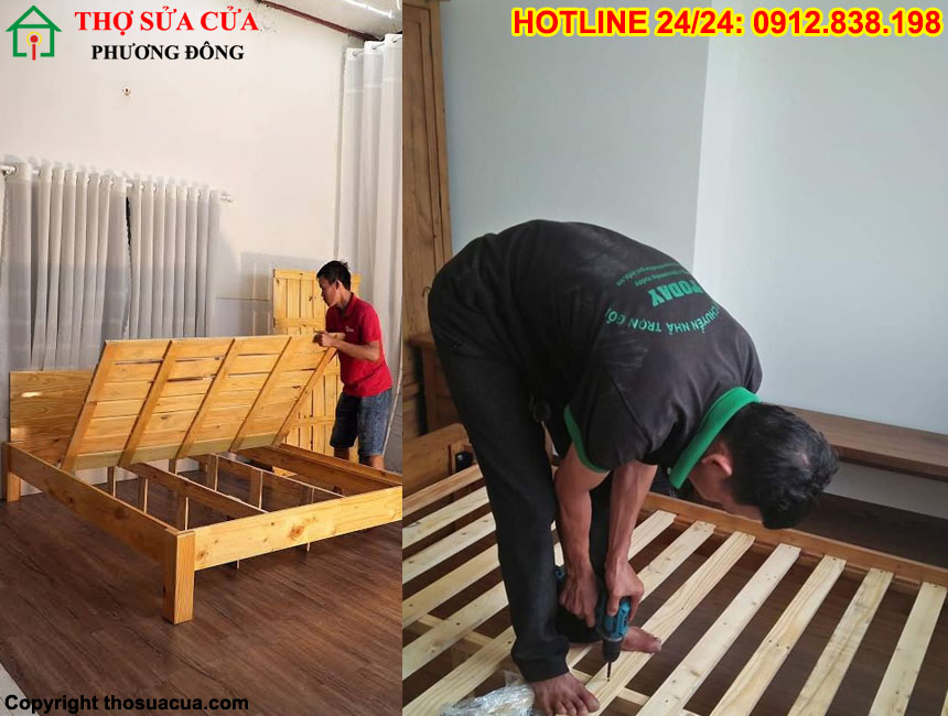 Tháo lắp vận chuyển đồ gỗ tại Phú Xuyên