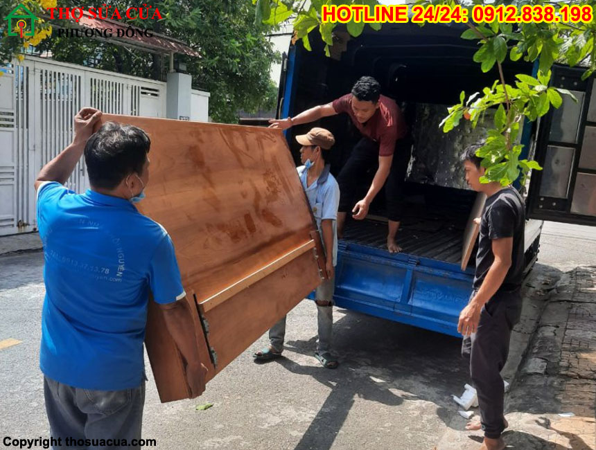 Tháo lắp vận chuyển đồ gỗ tại Quận 5