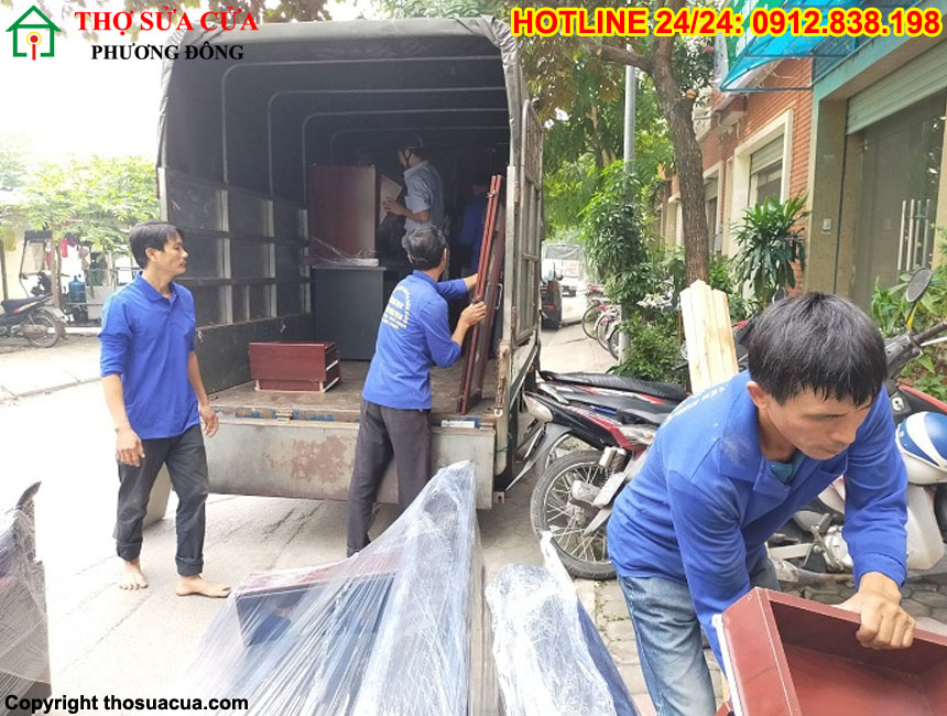 Tháo lắp vận chuyển đồ gỗ tại Quận 6