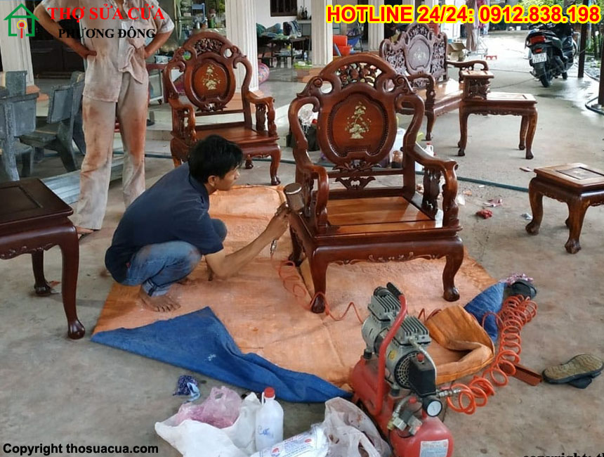 Tháo lắp vận chuyển đồ gỗ tại Tân Bình