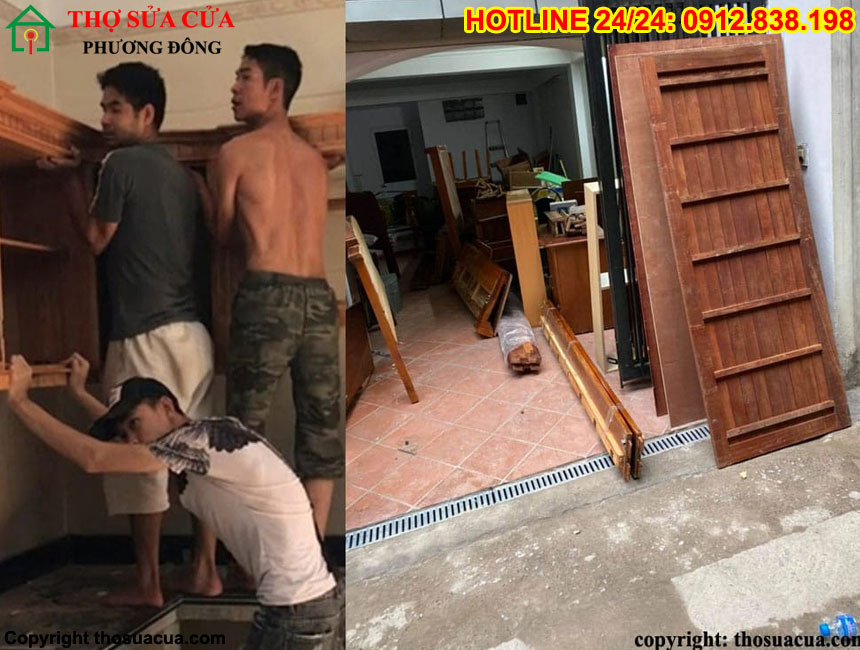 Tháo lắp vận chuyển đồ gỗ tại Tân Bình