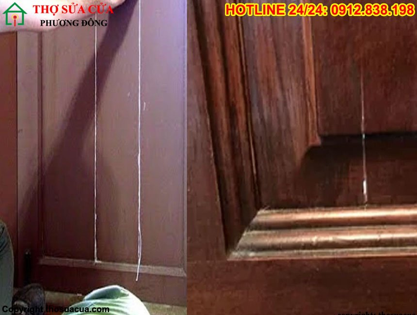 Sửa cửa gỗ tại Hoàng Mai
