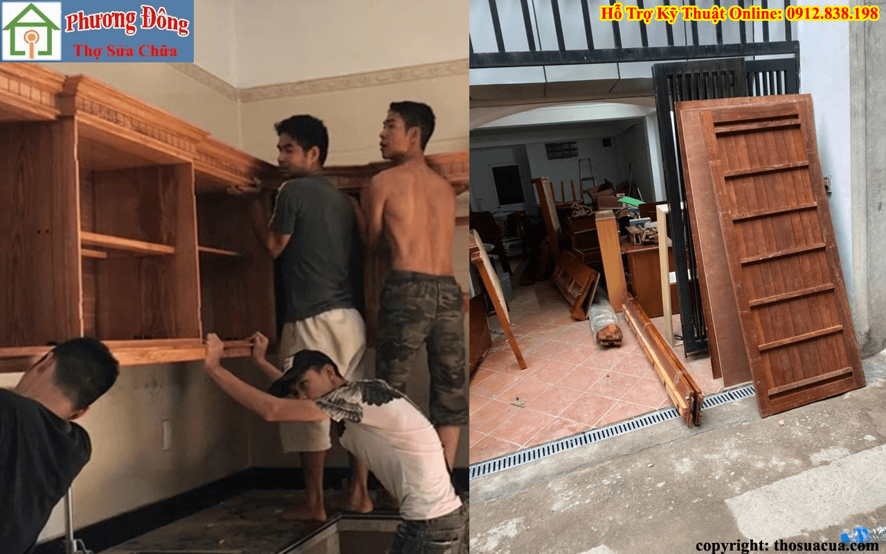Tháo Lắp Vận Chuyển Đồ Gỗ Tại Quận 2