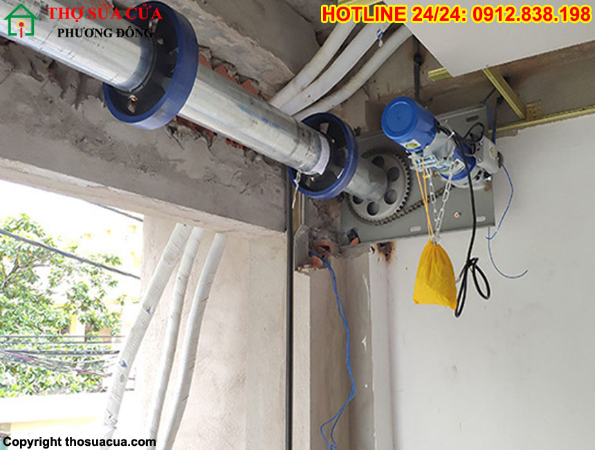 Cách lắp ray cửa cuốn đúng kỹ thuật
