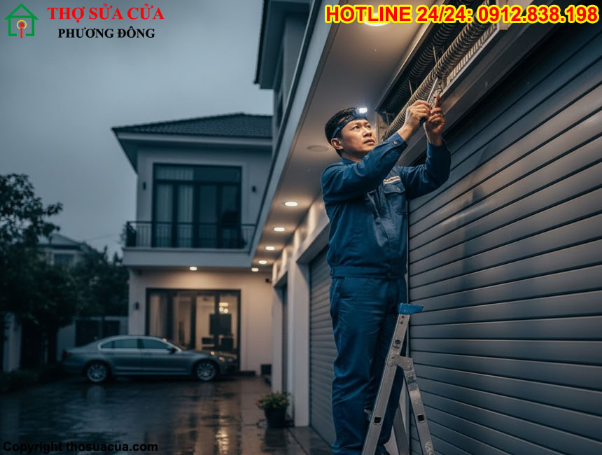 Cách sửa chữa lỗi cửa cuốn thường gặp