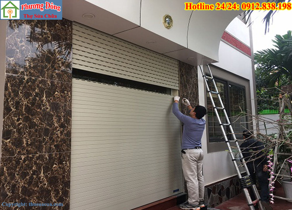 Cửa cuốn bị lệch ray