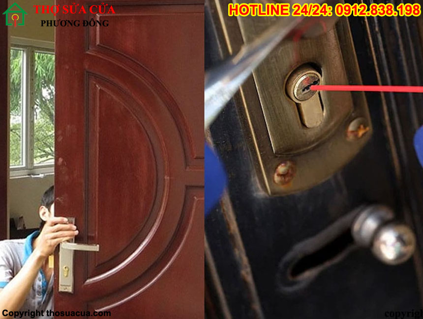 Cửa gỗ khó đóng mở