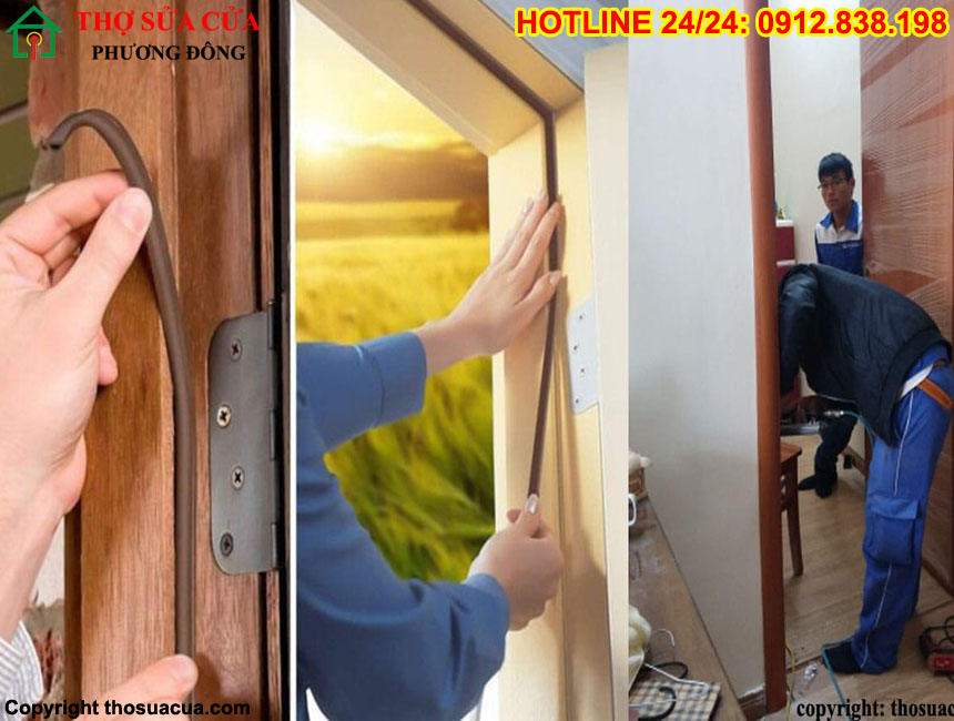 Cửa gỗ không đóng kín