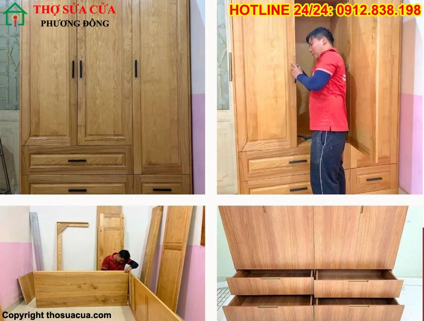 Tháo lắp vận chuyển đồ gỗ tại Hải Phòng
