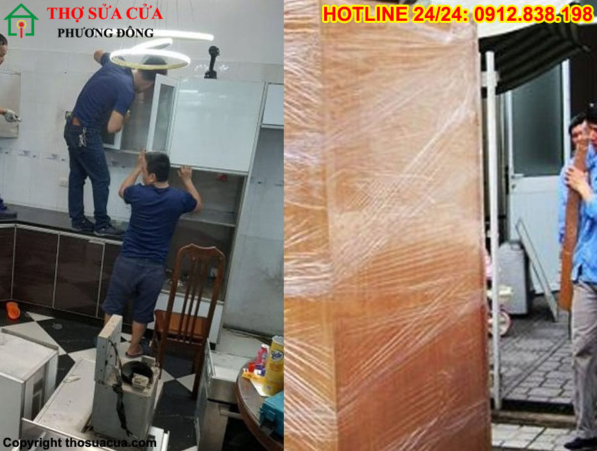 Tháo lắp vận chuyển đồ gỗ tại Sơn Trà