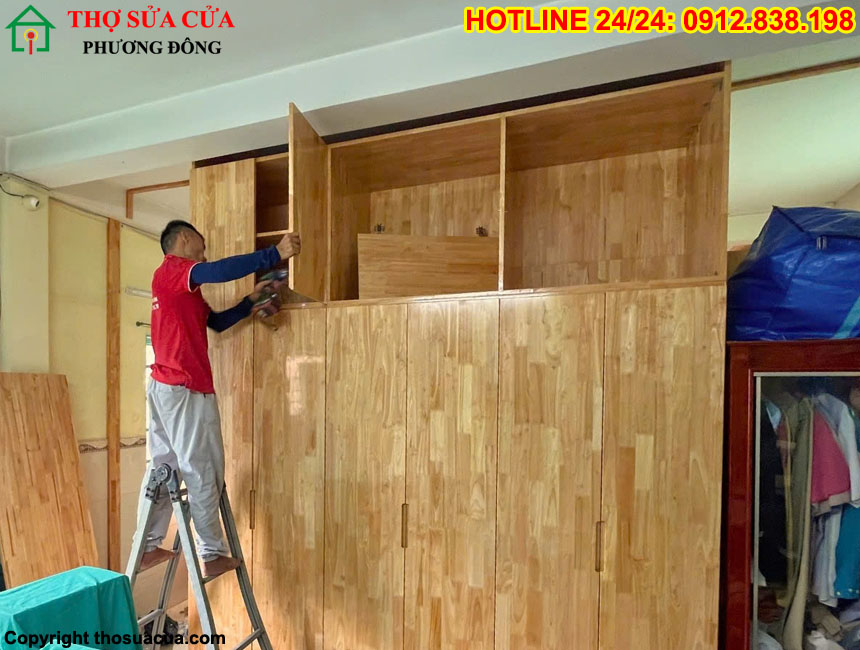 Tháo lắp vận chuyển đồ gỗ tại Thanh Khê