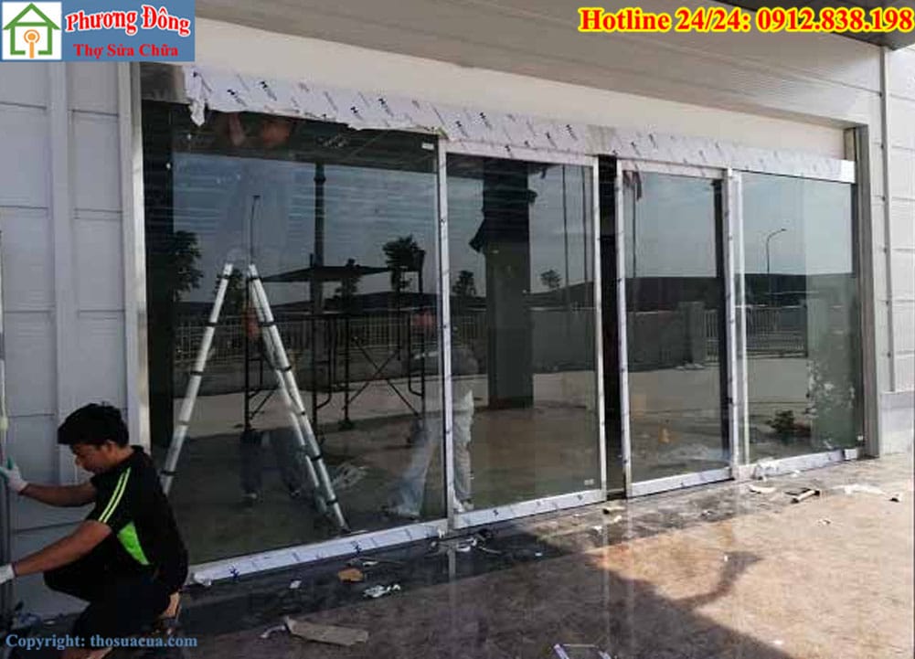 Lỗi thường gặp ở cửa kính tự động
