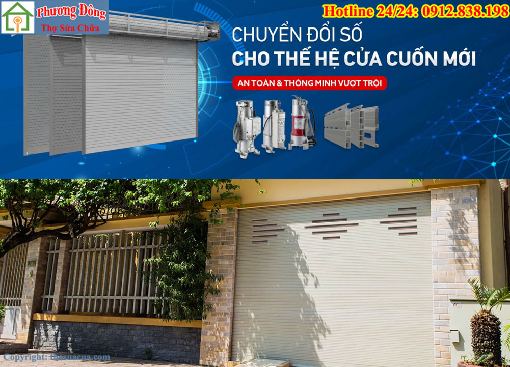 Bán và Lắp mới cửa cuốn tại Phường Tùng Thiện