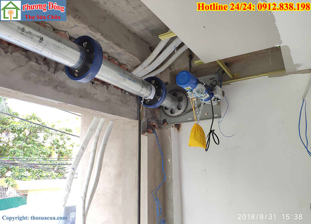 Bán và Lắp mới cửa cuốn tại Cát Hải