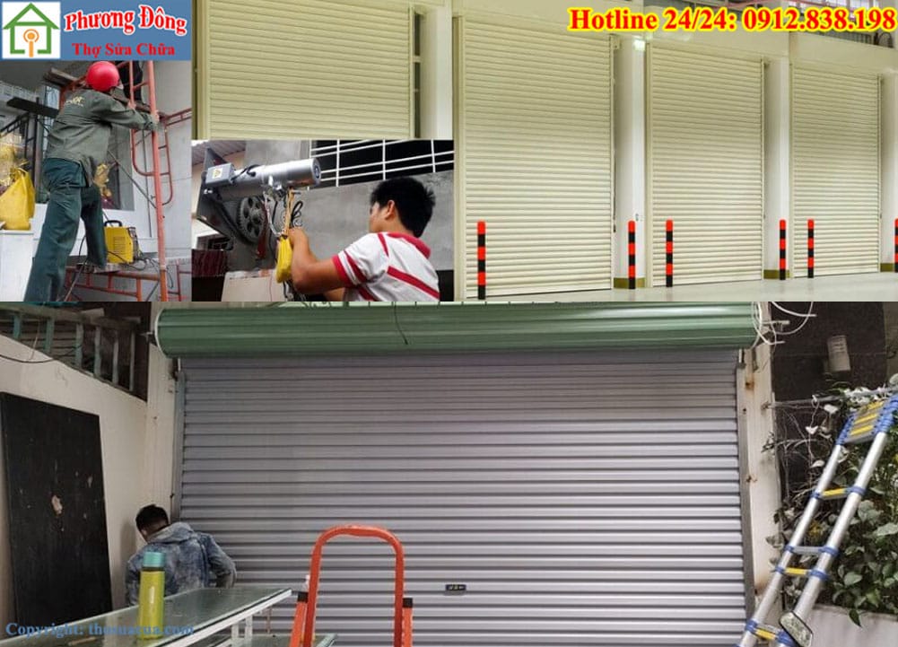 Bán và Lắp mới cửa cuốn tại Hà Tĩnh