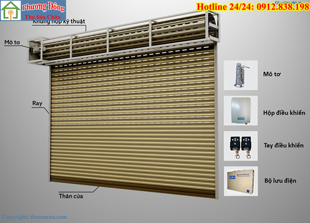 Bán và Lắp mới cửa cuốn tại Phường Bạch Đằng