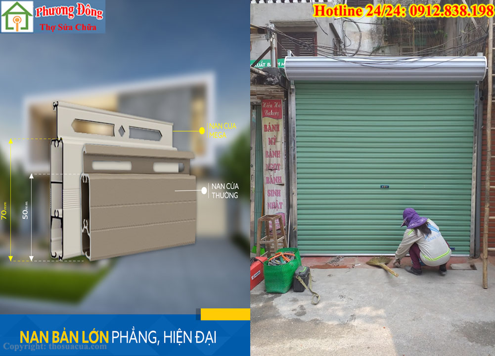 Bán và Lắp mới cửa cuốn tại Phường Đông Hải