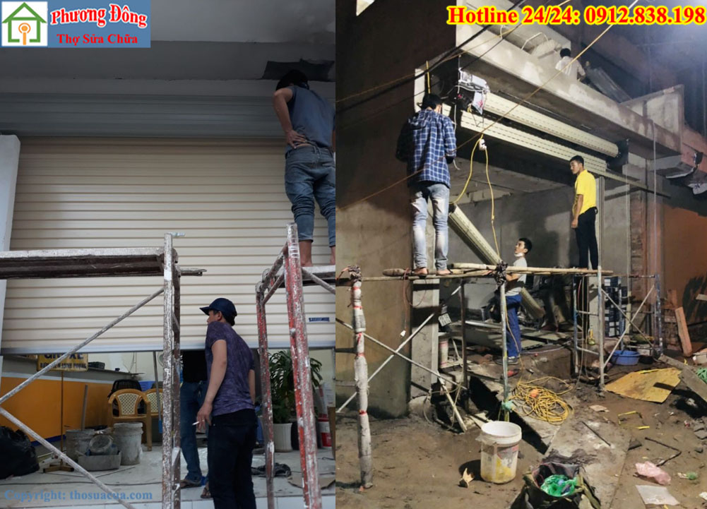 Bán và Lắp mới cửa cuốn tại phường Lê Thanh Nghị