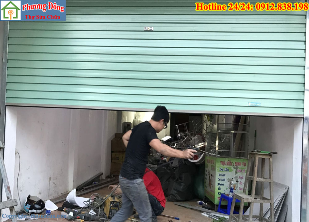Bán và Lắp mới cửa cuốn tại phường Tân Định